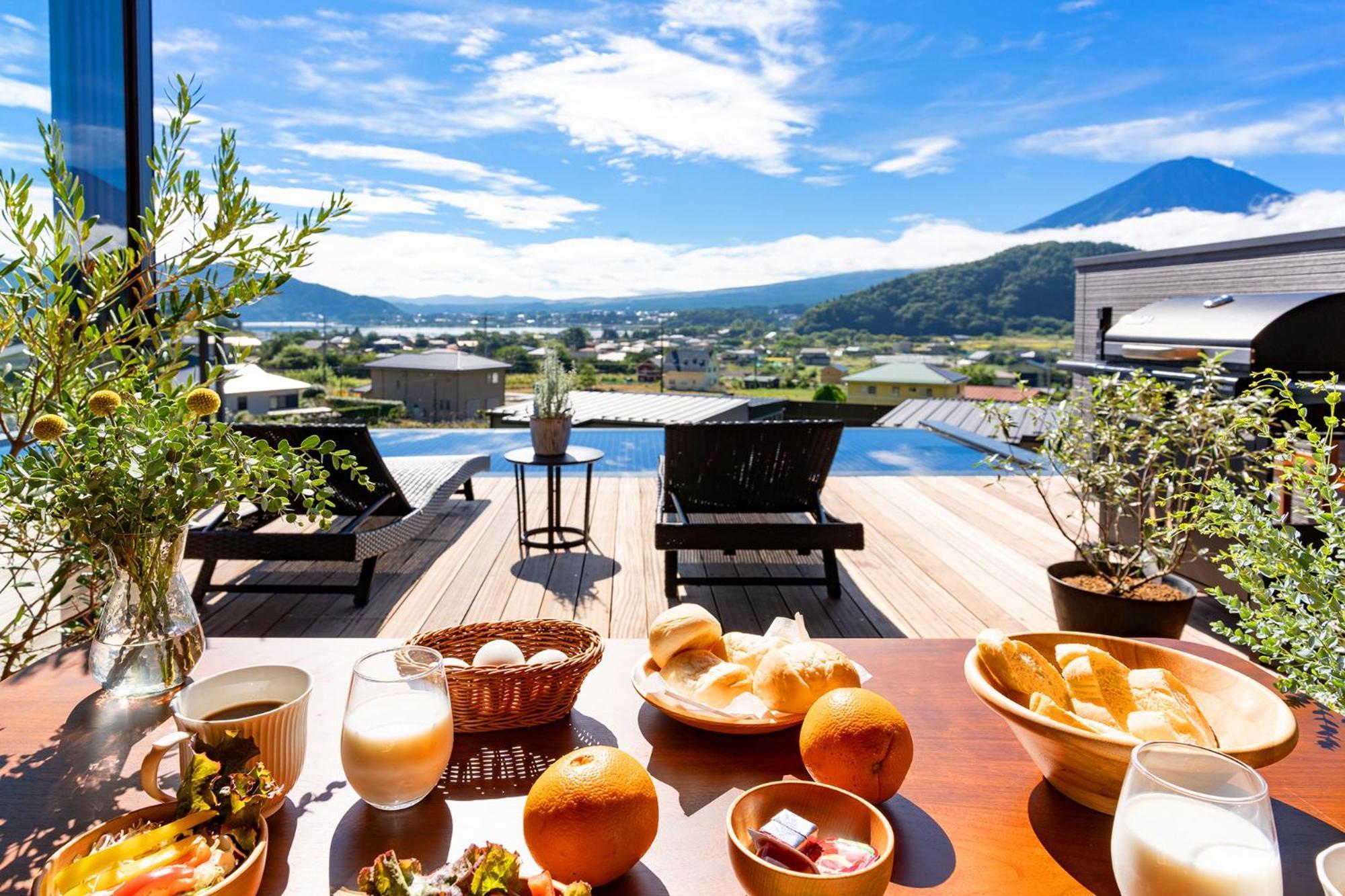 Fuji View And Spa Resort Tsumugi Kawaguchiko Fujikawaguchiko Eksteriør billede