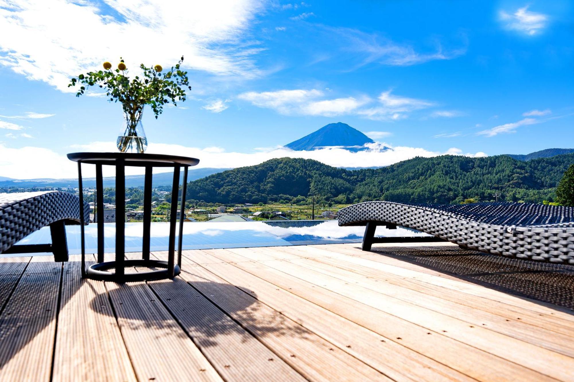 Fuji View And Spa Resort Tsumugi Kawaguchiko Fujikawaguchiko Eksteriør billede